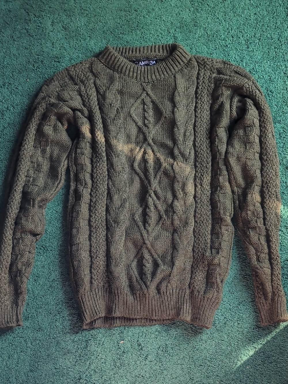 ❌Alpaca Sweater With Mock Neck Collar